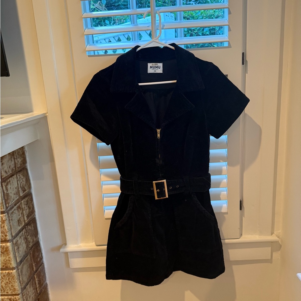 Corduroy outlaw dress